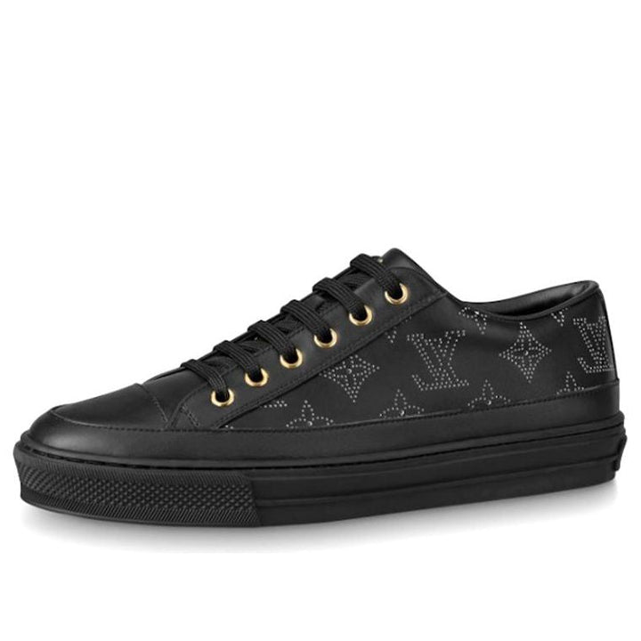 LOUIS VUITTON Stellar Sneakers Women 'Black with White Sketch Monogram'
