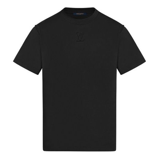 LOUIS VUITTON FW21 Logo Plain Cotton Short Sleeves Unisex Green 1A96WP