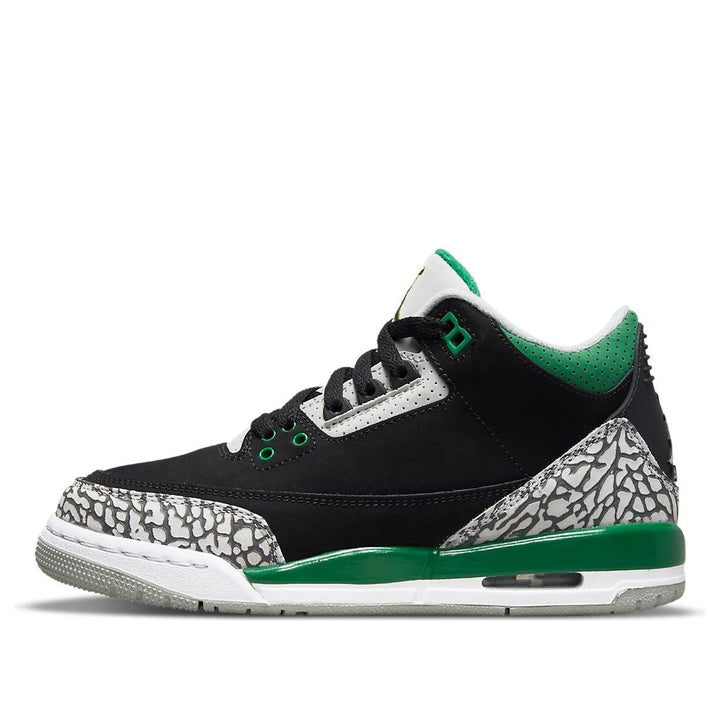 (GS) Air Jordan 3 Retro 'Pine Green' 398614-030 #