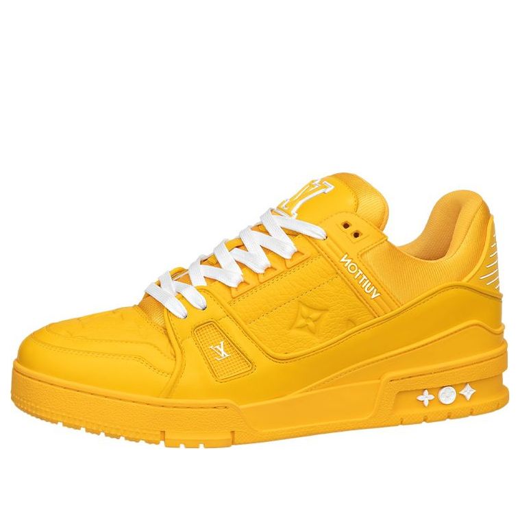 LOUIS VUITTON Trainers 'Yellow Monogram' 1AARG0 #.