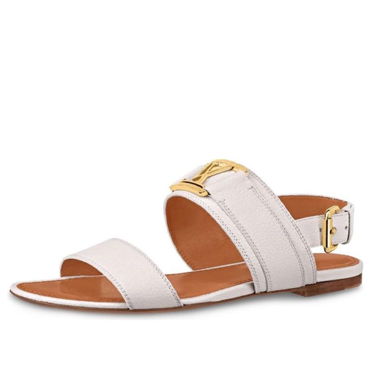 (WMNS) LOUIS VUITTON Horizon Flat sandals 'White' 1A64WE #