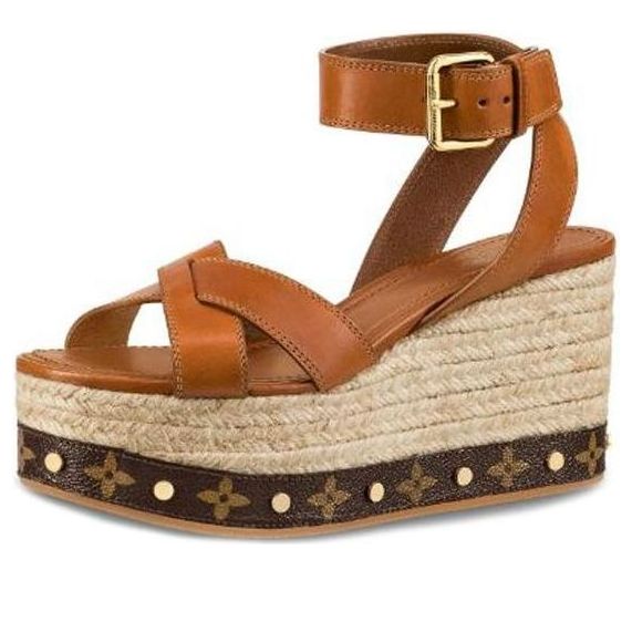 (WMNS) LOUIS VUITTON LV Timelapse Wedge 'Brown' 1A4VXF #
