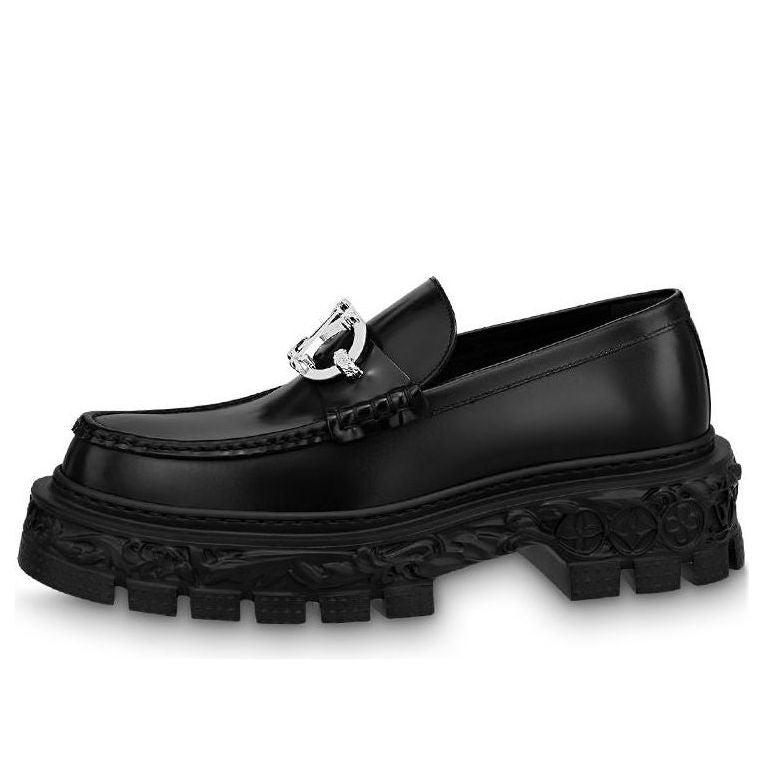 LOUIS VUITTON Baroque Loafers 'Black' 1AB8UJ #