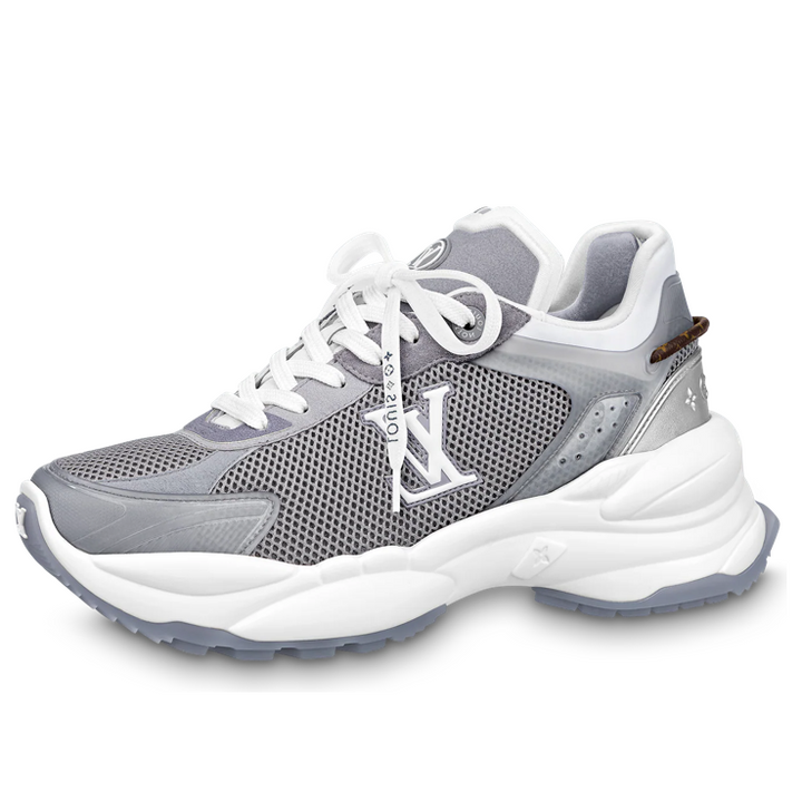 (WMNS) LOUIS VUITTON Run 55 Sneakers 'Grey Silver' 1ABVJ4 #