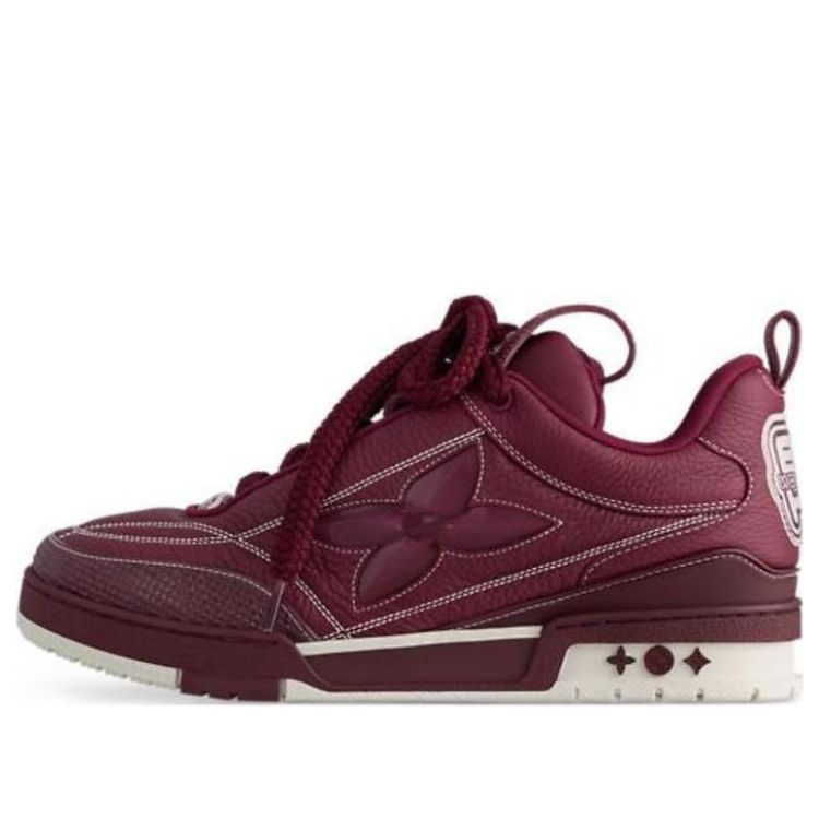 LOUIS VUITTON Skate Sneakers 'Burgundy' 1ABZ6D #