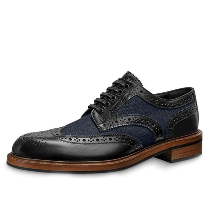 LOUIS VUITTON LV Voltaire Derby Shoes 'Black' 1A5WYR #