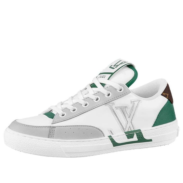 (WMNS) LOUIS VUITTON LV Charlie Sneakers 'Grey Green' 1A9S3O #