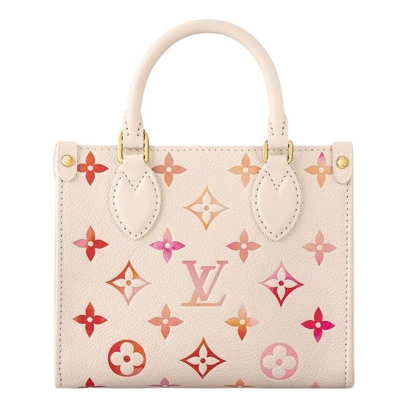 (WMNS) LOUIS VUITTON OnTheGo BB Monogram Empreinte Handbag 'Sunrise Aquarelle' M47115 #