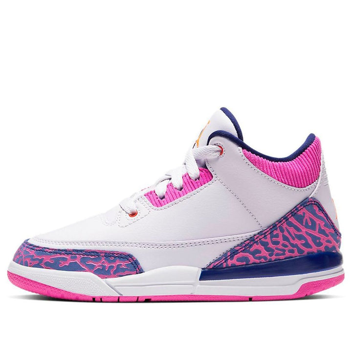 (GS) Air Jordan 3 Retro 'Barely Grape' 441141-500 #