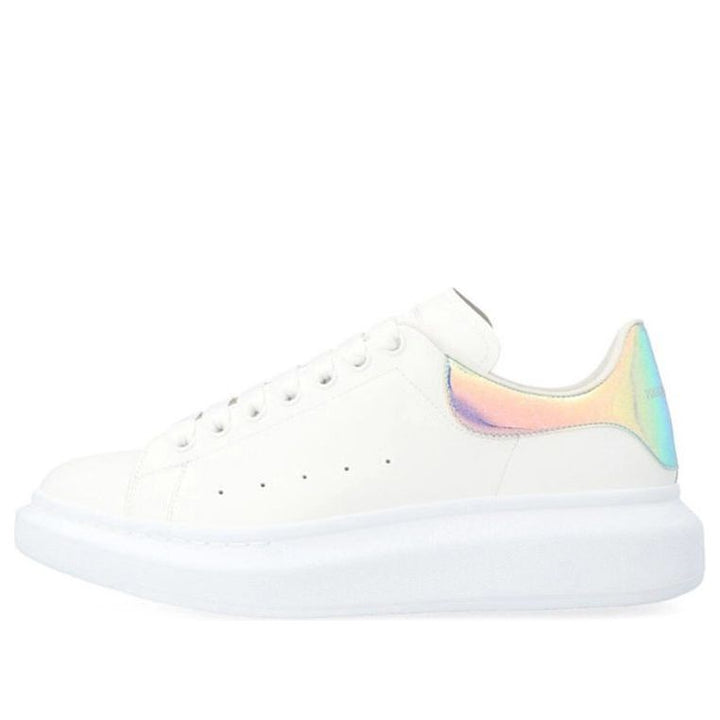 (WMNS) Alexander McQueen Oversized Sneaker 'White Shock Pink' 561726WHVI59375 #
