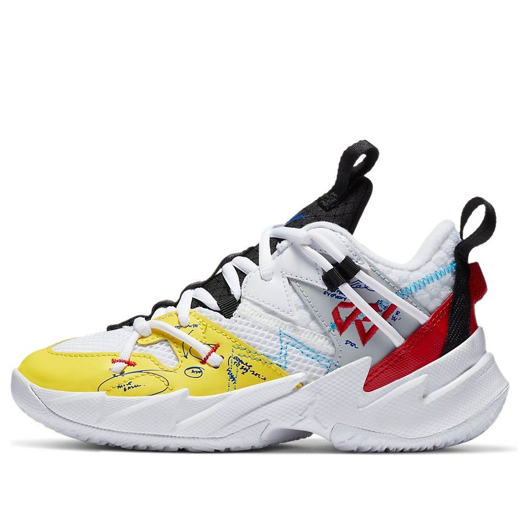 (PS) Air Jordan Why Not Zer03 SE 3 'White Yellow Red' CN8108-100 #