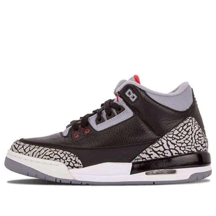 (GS) Air Jordan 3 Retro OG 'Black Cement' 2018 854261-001 #