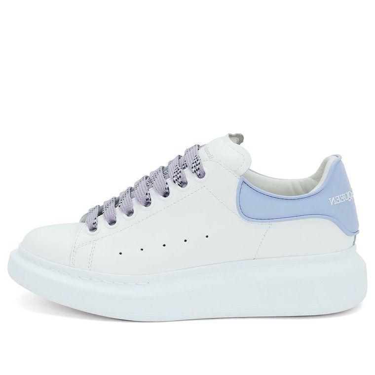 (WMNS) Alexander McQueen Oversized Sneaker 'White Lavender' 621056WHXMT9662 #