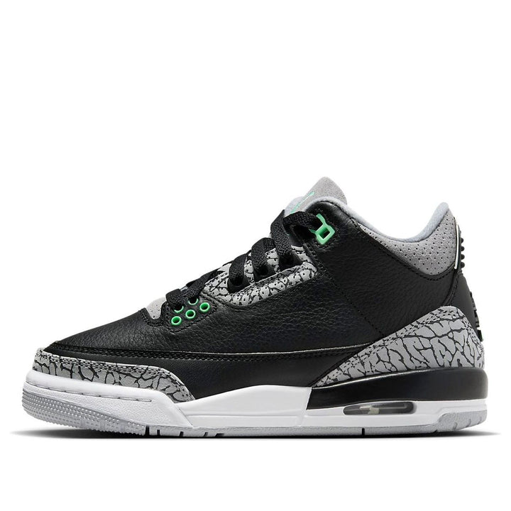 (GS) Air Jordan 3 Retro 'Green Glow' DM0967-031 #