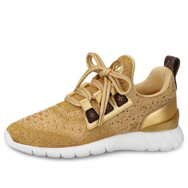 (WMNS) LOUIS VUITTON LV Aftergame Sports Shoes Gold 1A577T #