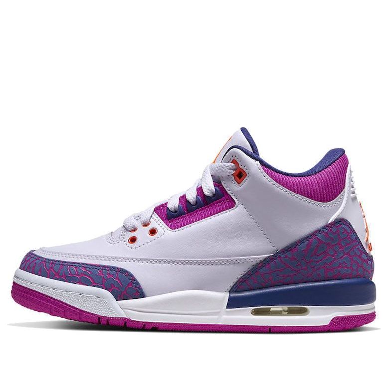 (GS) Air Jordan 3 Retro 'Barely Grape' 441140-500 #