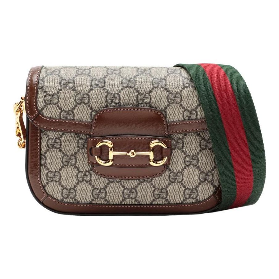 (WMNS) Gucci Horsebit 1955 Retro Shoulder Messenger Bag 'Ebony Brown' 658574-HUHHG-8565 #