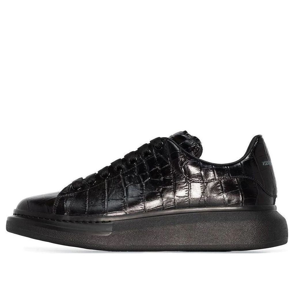 Alexander McQueen Oversized Sneaker 'Croc Black'