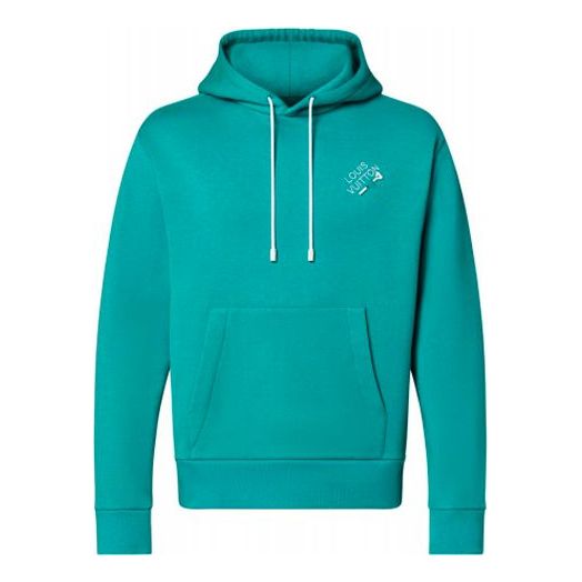 LOUIS VUITTON Men's FW21 Embroidered Iconic Green