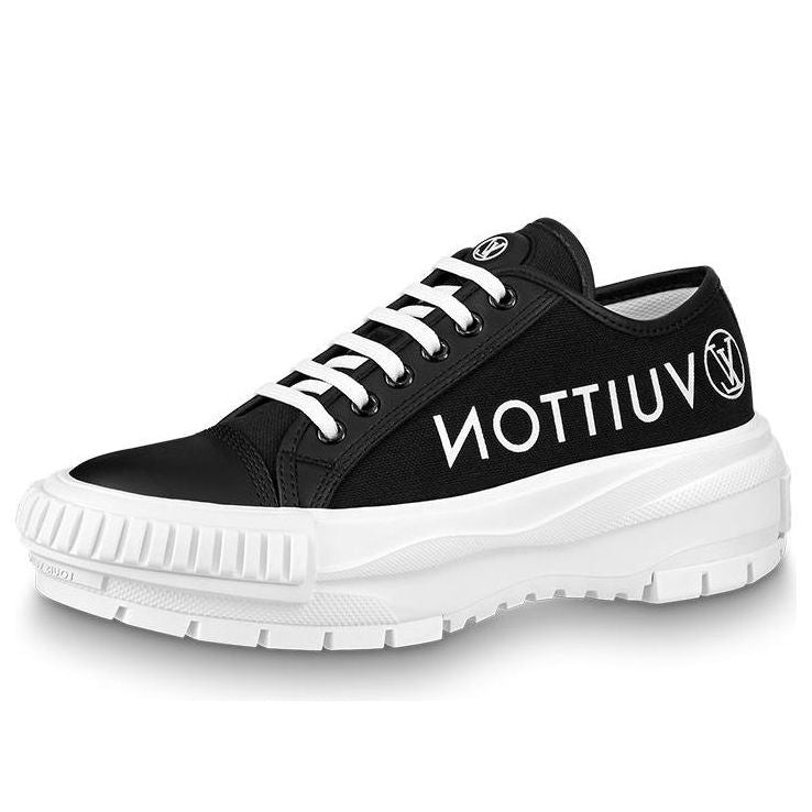 (WMNS) LOUIS VUITTON Squad Sneakers 'Black' 1A9419 #