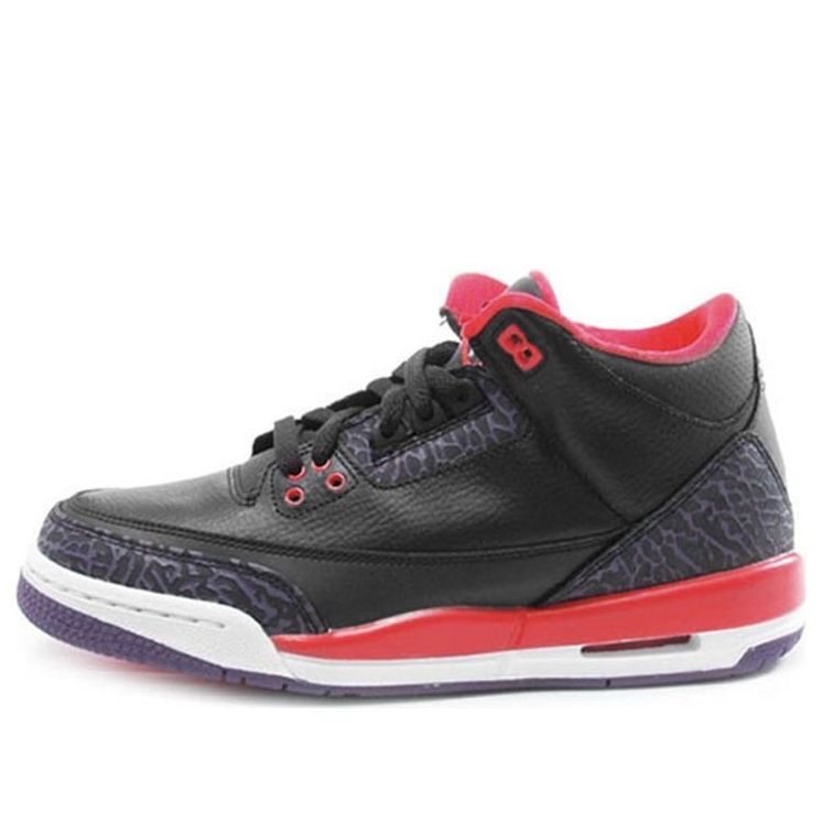 (GS) Air Jordan 3 Retro 'Crimson' 398614-005 #