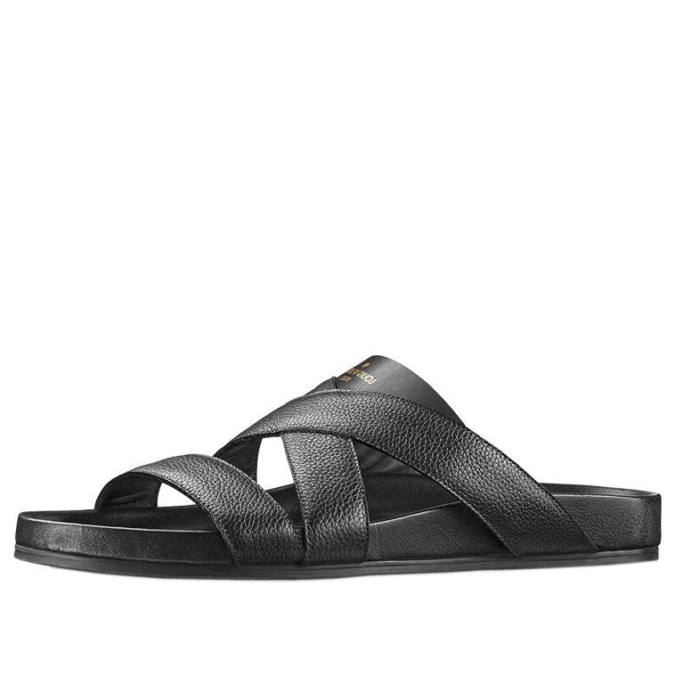 LOUIS VUITTON Mirabeau Slides 'Black' 1A37RL #