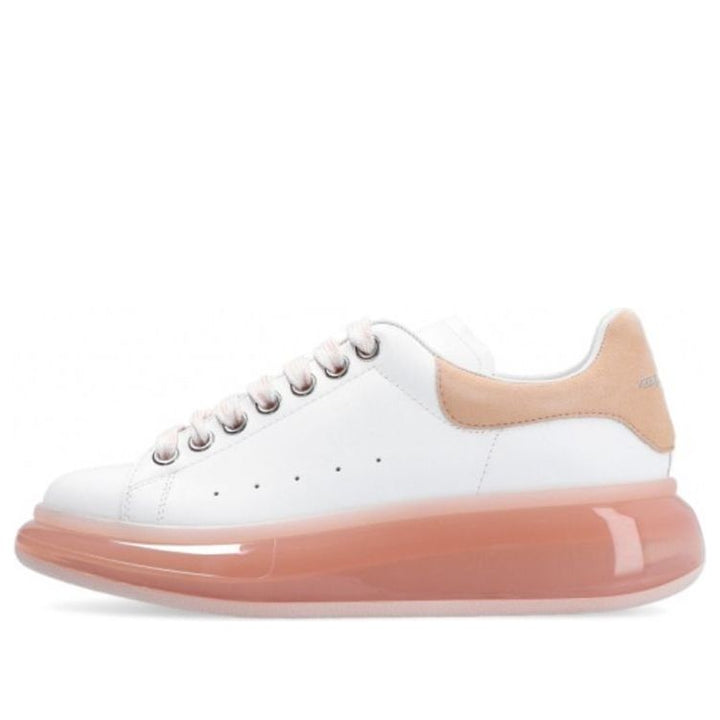 (WMNS) Alexander McQueen Oversized Sneaker 'White Rose' 611698WHXMA9397 #
