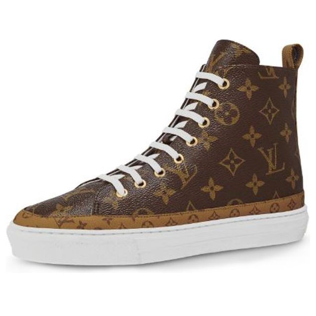 LOUIS VUITTON WomenLV Stellar Monogram High-top Sport Shoes Multi 1A65UU #