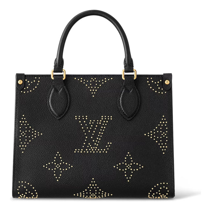(WMNS) LOUIS VUITTON OnTheGo PM Monogram Empreinte Tote Bag 'Black' M46733 #