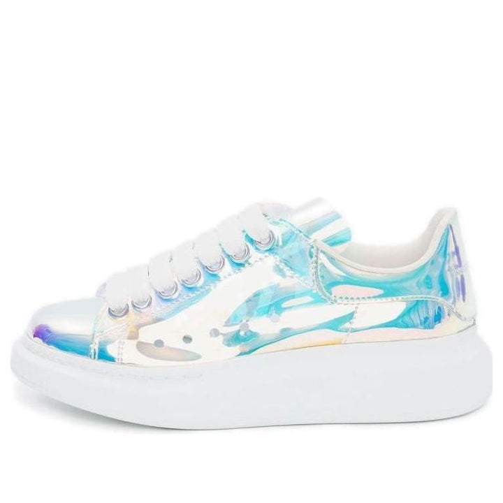 (WMNS) Alexander McQueen Oversized Sneaker 'White Multicolour' 558944W4LF28446 #