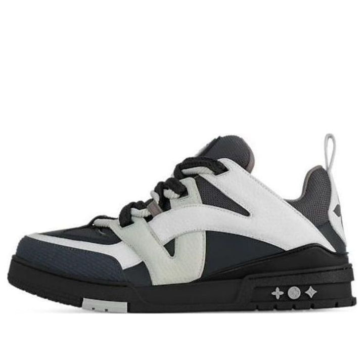 LOUIS VUITTON LV Skate Sneakers 'Black White' 1ABZ45 #