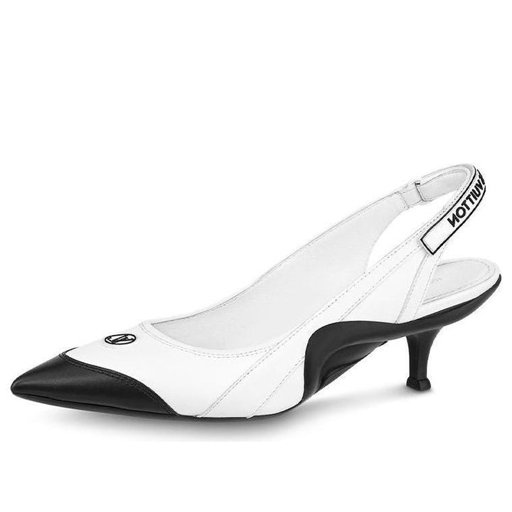 (WMNS) LOUIS VUITTON Archlight 55mm Slingback Pumps 'White' 1ABOQS #