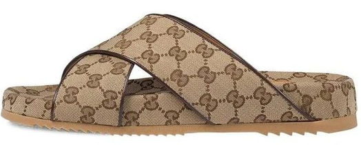 GUCCI GG SANDAL " Beige "